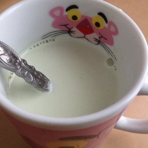 こな緑茶ミルク～♪